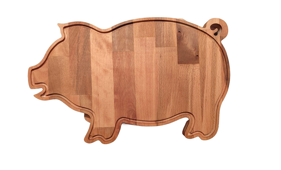 ARBOREA Daska za serviranje "Gica", drvena, 26x43cm