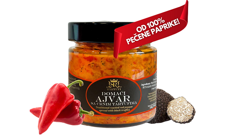 DOMAĆI AJVAR SA CRNIM TARTUFIMA