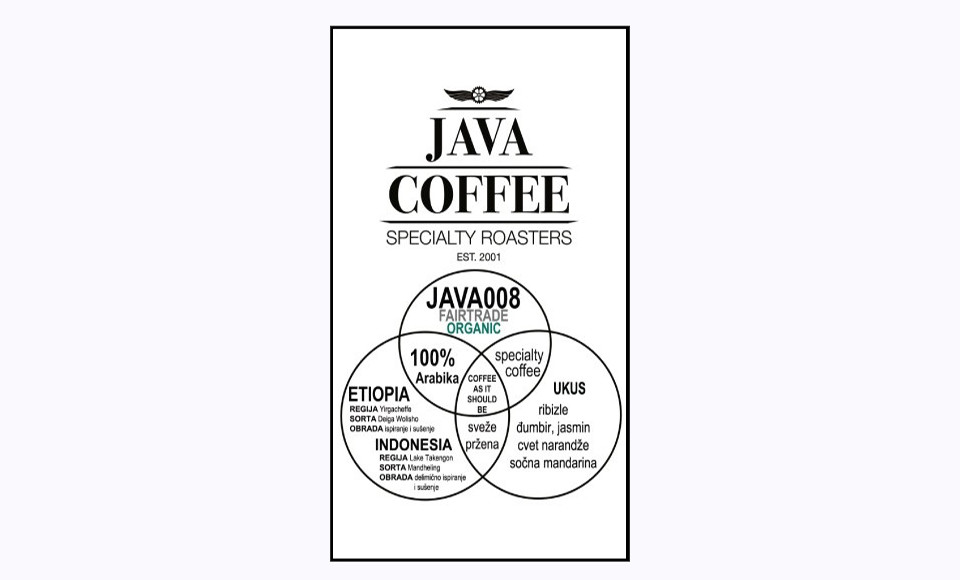JAVA ESPRESSO KAFA BLEND 008 1KG
