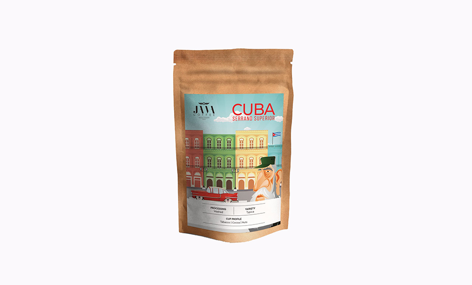 JAVA ESPRESSO KAFA CUBA SERRANO 1KG