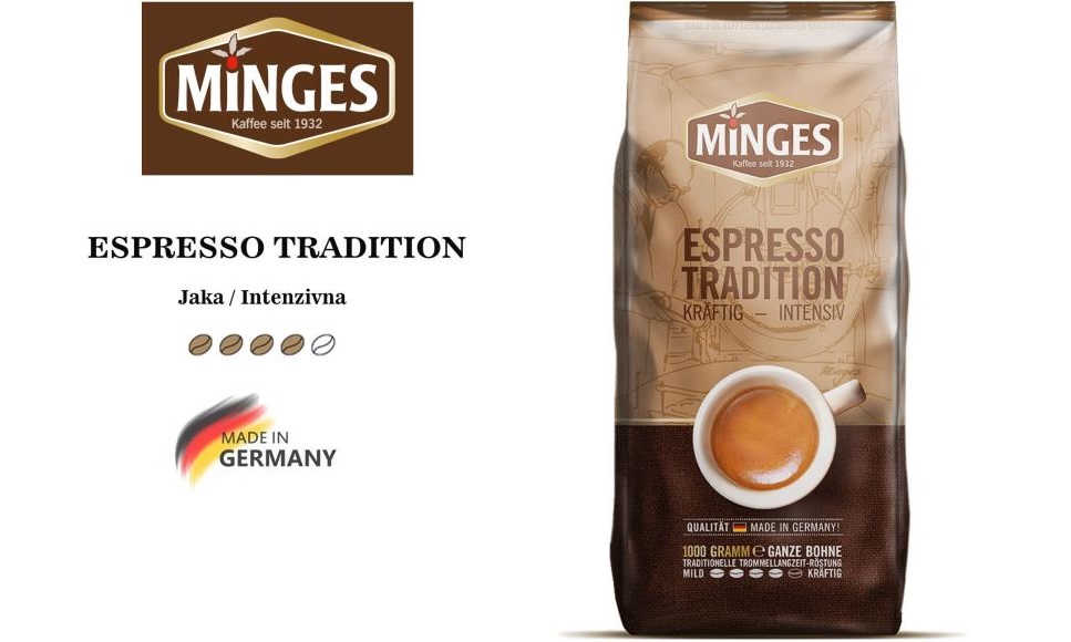 MINGES ESPRESSO KAFA TRADITION 1KG