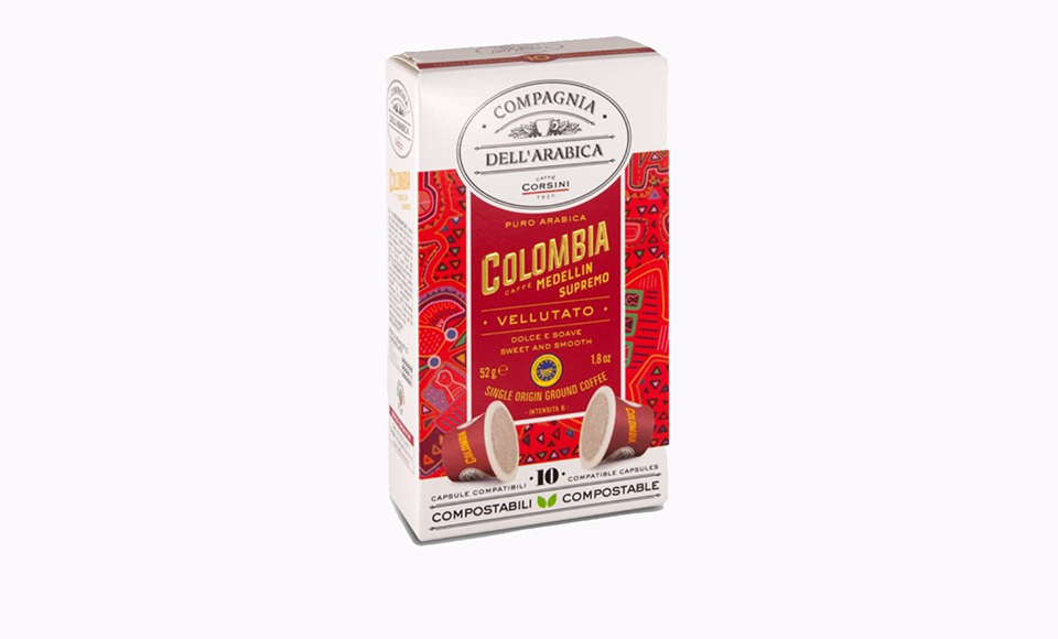 CAFFE CORSINI COLOMBIA MEDELLIN SUPREMO KAPSULE 10 KOM