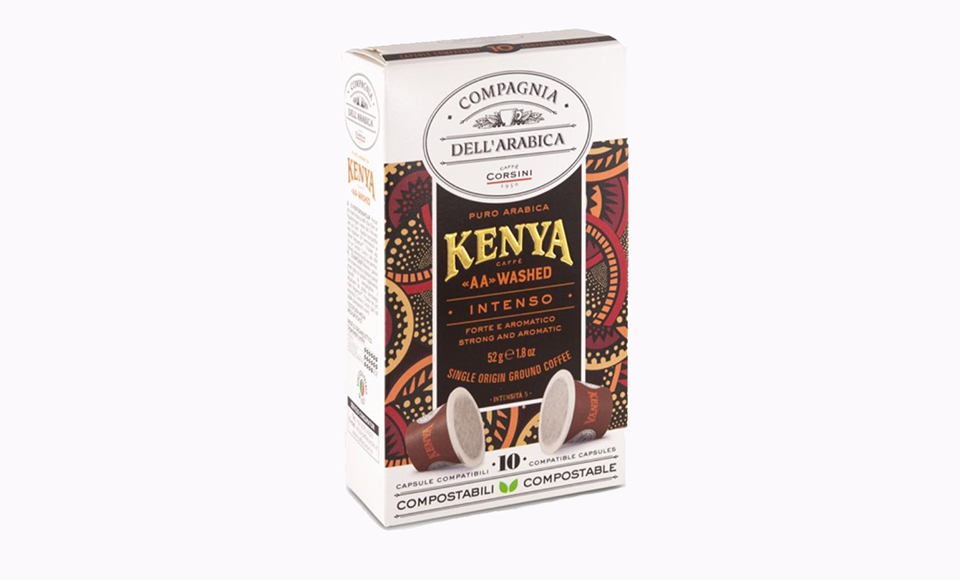 CAFFE CORSINI KENYA AA WASHED KAPSULE 10 KOM