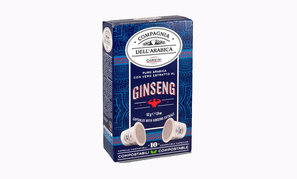 CAFFE CORSINI CAFFE AL GINSENG KAPSULE 10 KOM
