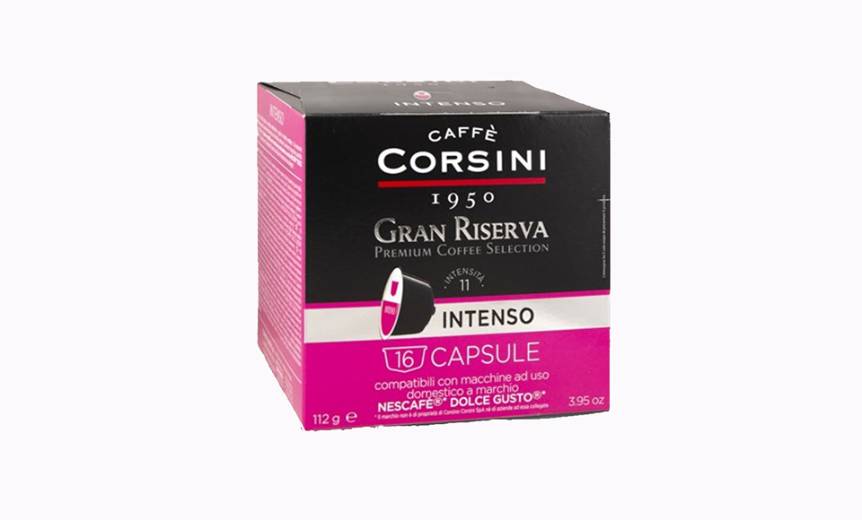CAFFE CORSINI GRAN RISERVA INTENSO KAPSULE 16 KOM
